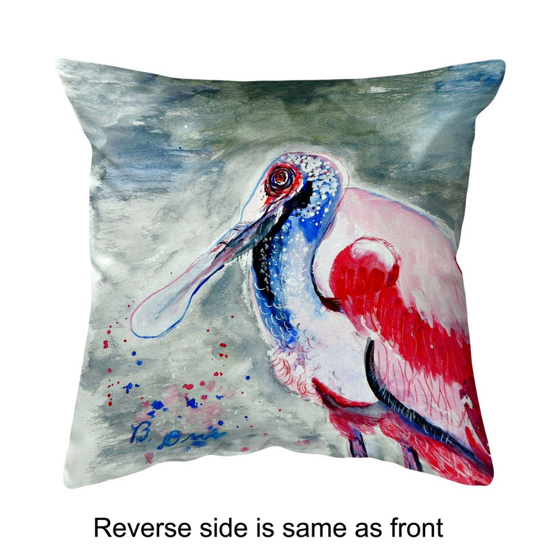  Housse de coussin rectangulaire et insert Amelia Spoonbill
