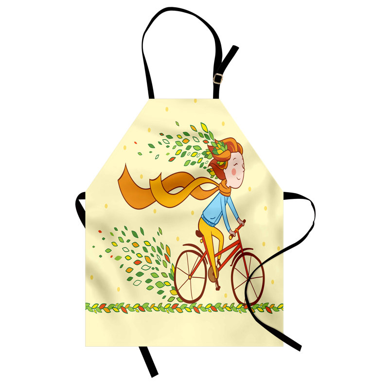 No Pattern Bib Apron