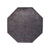 Fine Vibrance One-of-a-Kind 4' 4" X 4' 4" Hand Knotted Area Rug