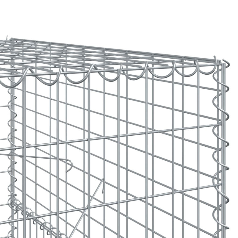 Annot Metal Border Fencing, 150cm H x 800cm W x 100cm D