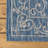 Hagerman Vintage Filigree Textured Weave Navy/Gray Indoor/Outdoor Rug-1032096548