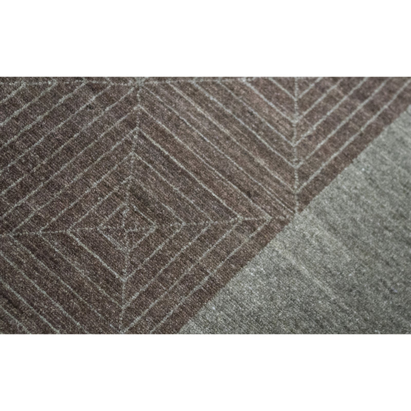 Wool Geometric Area Rug