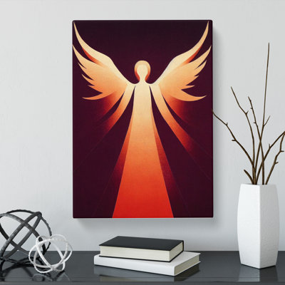 Angel Patchwork - Wrapped Canvas Print