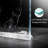 34" W x 76" H Pivot Frameless Shower Door with 5/16"(8mm) Clear Tempered Glass-99010426