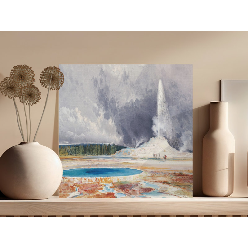 Matherly 1 Piece Wrapped Canvas Wall Art Set, 30x30