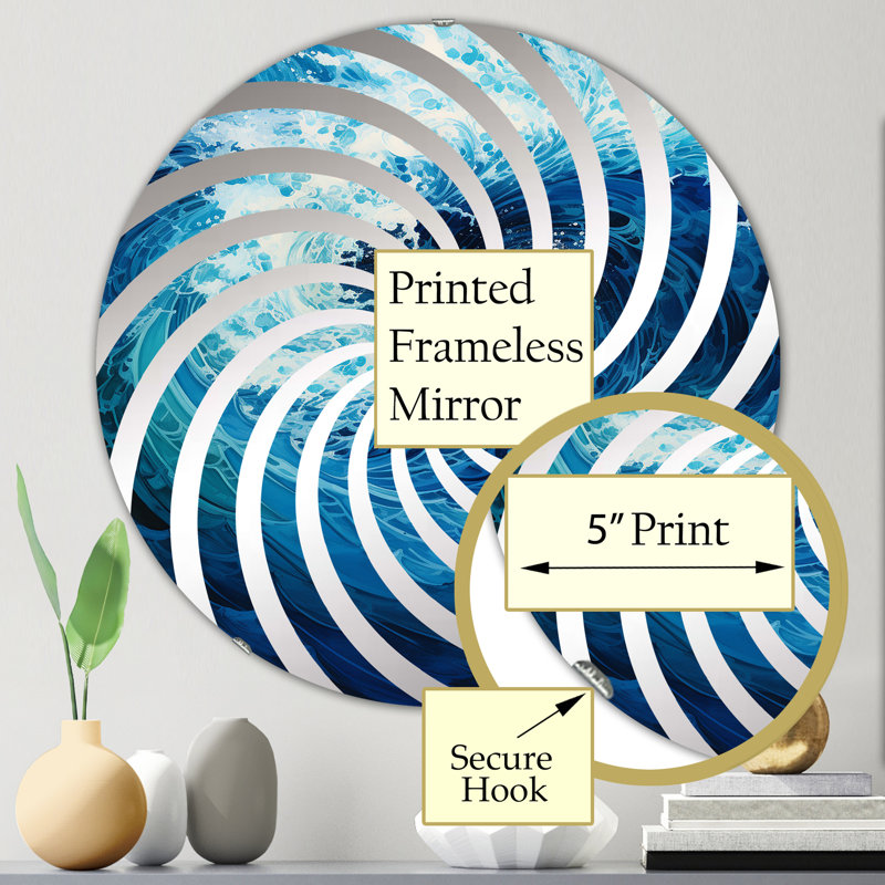 Circle Mirror, 23.6" x 23.6"