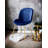Chuchip  Velvet Finish Side Chair-515597357
