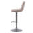 Palmer Swivel Upholstered Adjustable Height Counter Stool-838248926