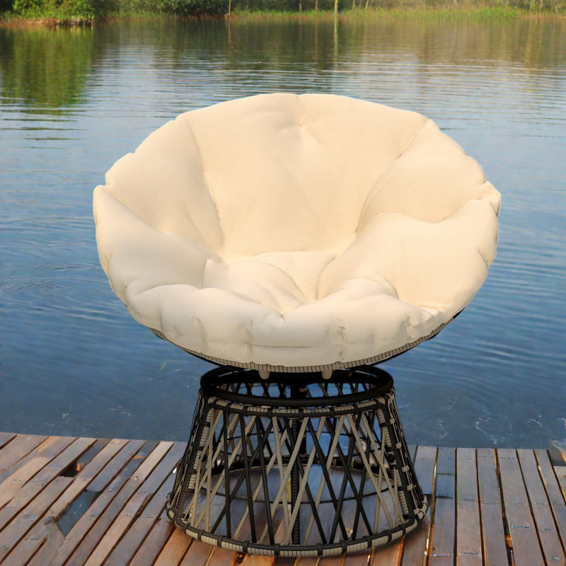 Outdoor Lounge Chair with Cushions