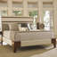 Island Fusion Mandarin Upholstered Panel Bed-14770648