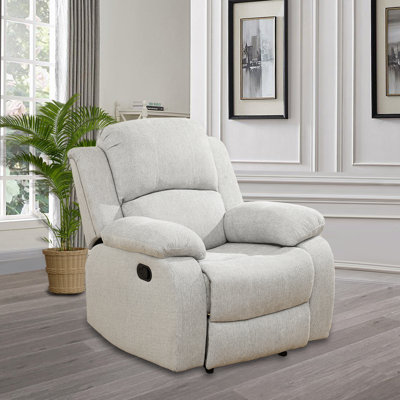 Ashani Flannel Reclining Armchair for Living Room