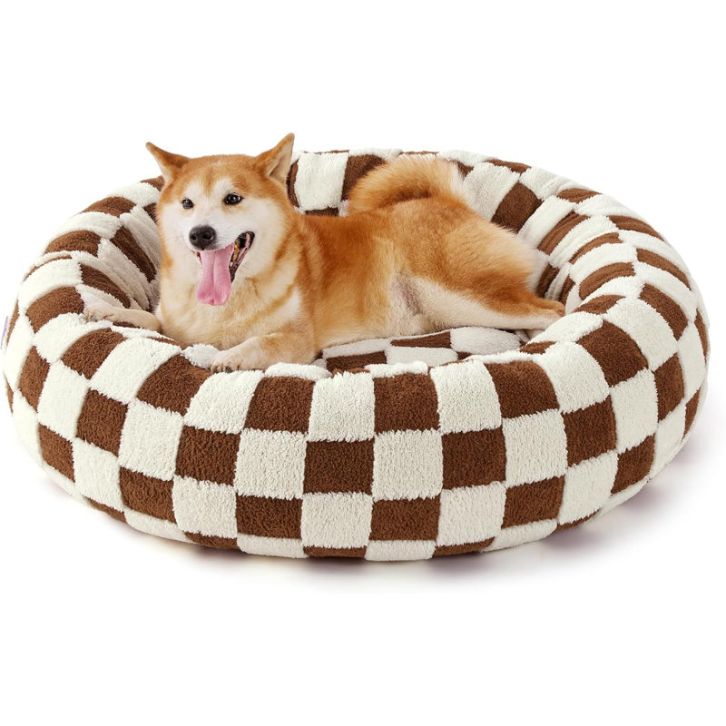 Lit pour chien Lesure Donut Lesure, Nuage brun, L (H 8 po x l 36 po x P 36 po)