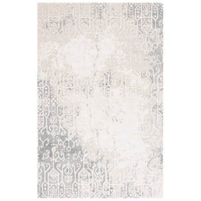 Ebony Hand Tufted Wool Pile Southwestern Rug