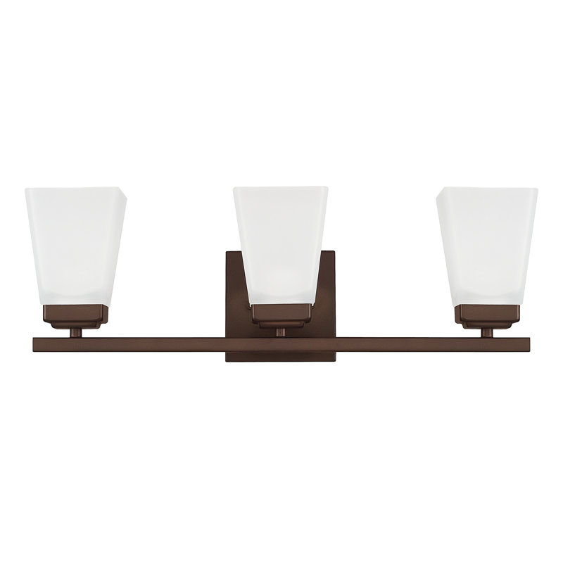 Baxley Dimmable Vanity Light, Bronze, 3