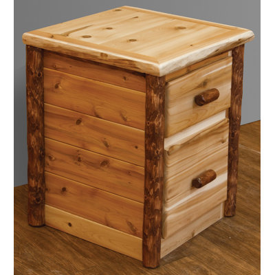 Divisadero 24'' W Solid Wood Nightstand