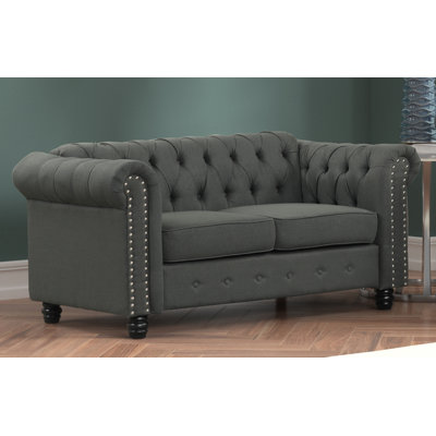 Leite Upholstered 61'' Loveseat