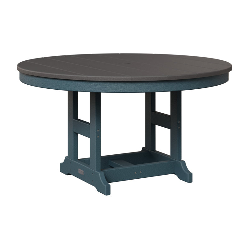 Table ronde 38 po pour enfants Berlin Gardens, Gris fumée, Ardoise
