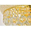 Lustre empire à intensité variable 8 lumières Hallsburg-27254073-27254076