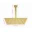 Pomme de douche à pluie Pomme de douche à haute pression à économie d'eau-129607449-129607452