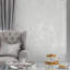Laura Ashley Westbourne Midnight Blue Wallpaper-428613575