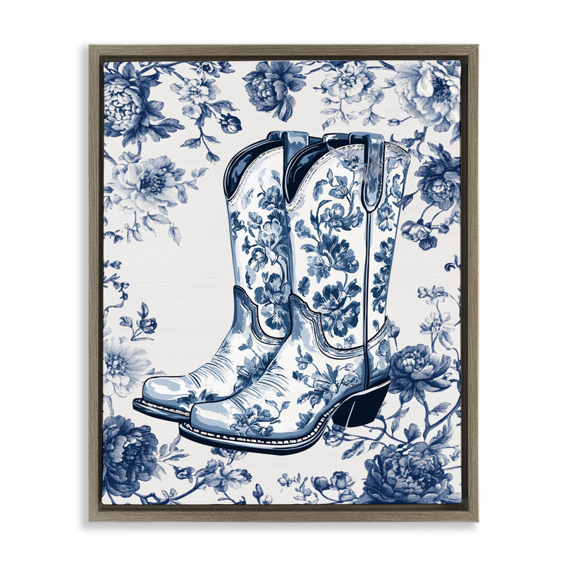 Cadre flottant Blue Spring, Cadre flottant orme Montalcino, H 31 po x l 25 po