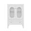 Meuble-lavabo 24 po avec lavabo, tablette réglable, design moderne