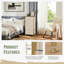 Commode de rangement 4 tiroirs Enegess-1833467930