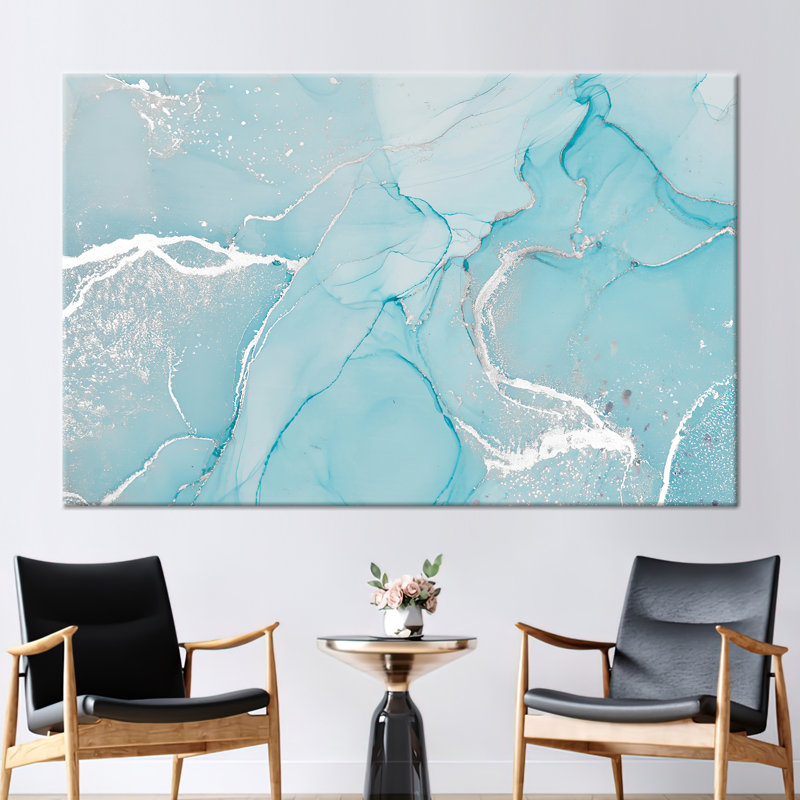 Art mural marbré, art encre alcool, art mural chatoyant, art contemporain, art mural marbré moderne, affiche moderne,