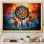«Orange Dream Catcher Boldand I», reproduction sur toile