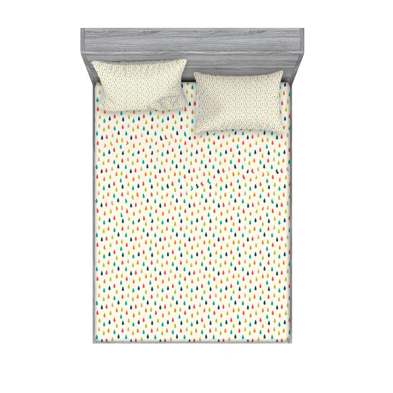 Microfiber Sheet Set, Full/Double Sheet Set with Fitted Sheet