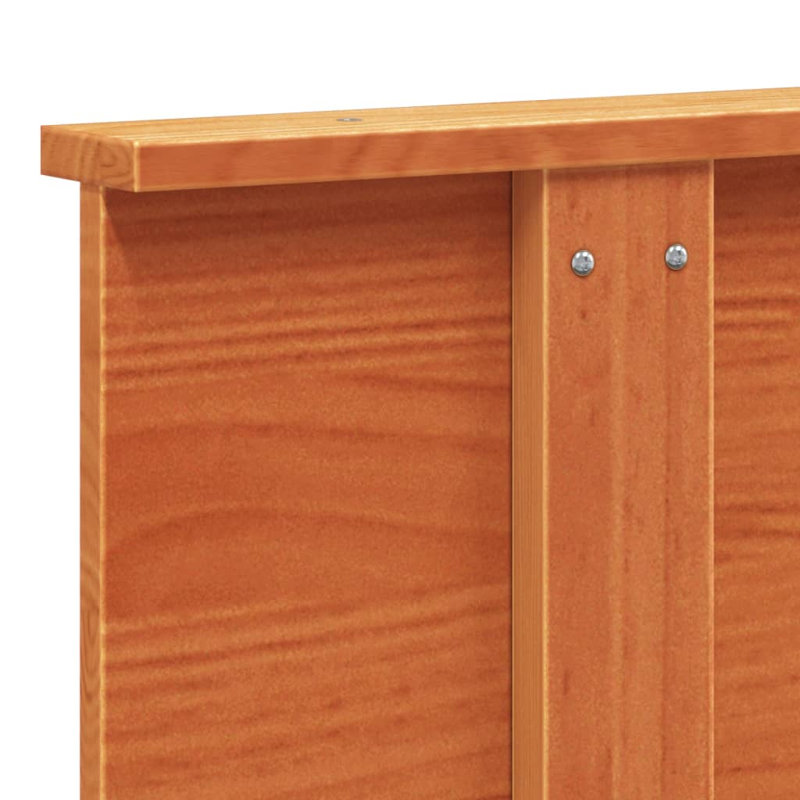 Mucklen Solid Wood Headboard, 82.5cm H x 124cm W x 6cm D
