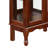 Dawnielle Classic design Curio Cabinet with Adjustable tempered glass shelves, for living room