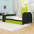 Wood Daybed with Trundle,Desk and USB-568570067