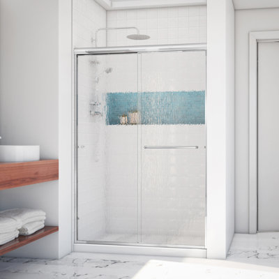 Porte de douche sans cadre Leser l 48 "x H 70,38" Leser