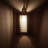 5"W Brushed Gold Metal Pendant Light with Wood Shade