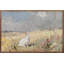 White Bunny In Flowers Looking Right-691594222