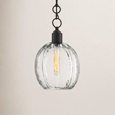 Aquaterra Single Light Glass Pendant