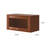 Modern Wooden Bookcase With Storage Cabinet