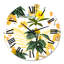 «Of Beautiful Flowers» - Horloge murale moderne-60281714