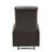 Vadys Faux Leather Recliner-1967439879