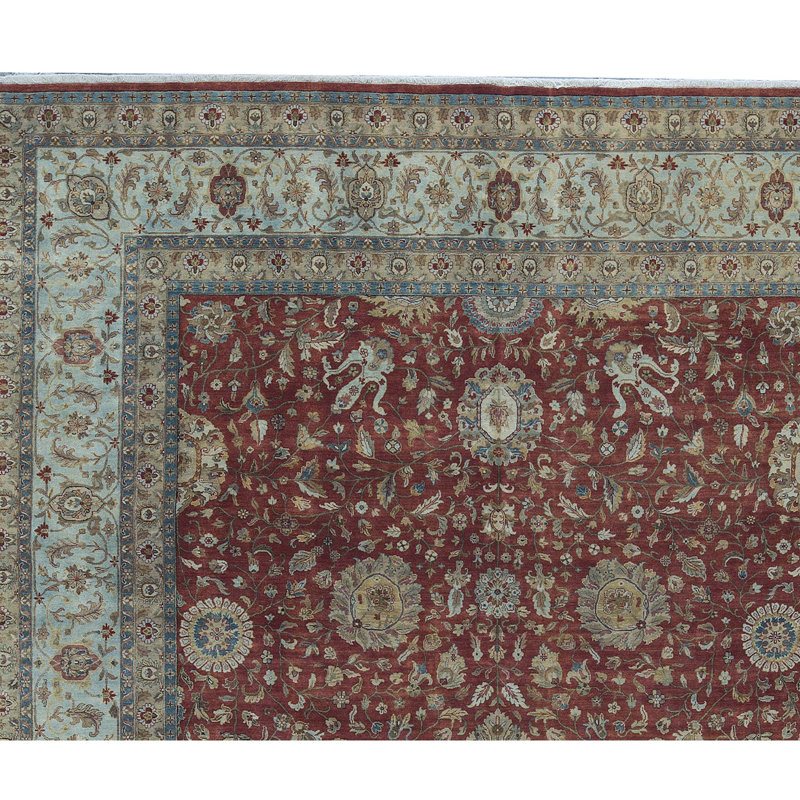 Kashan One-of-a-Kind 9'8" X 13'8" Area Rug