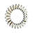 Wall-Mounted Modern Decorative Circle Mirror, Irregular Shape, Suitable For Bathroom, Bedroom, Living Room, Corridor, Entryway, Etc.