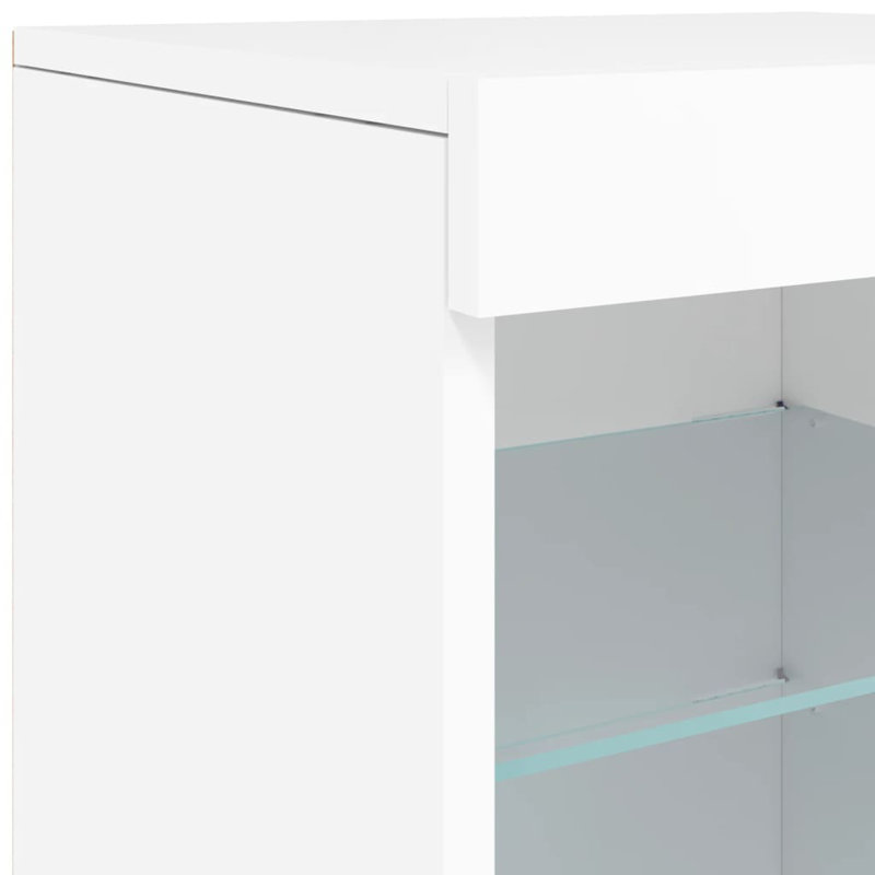 Mashari 283cm Sideboard, White