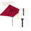 Parasol de marché rectangulaire 10' x 6,5'-66223633
