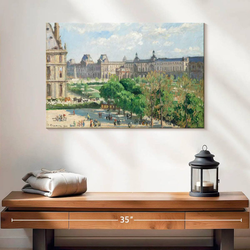Kavia Place Du Carrousel Paris 1900, H 16 po x l 24 po