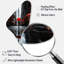 Art mural asymétrique en métal monochrome rouge et gris New York City Rhythm II - New York Boomerang Shape-110462443