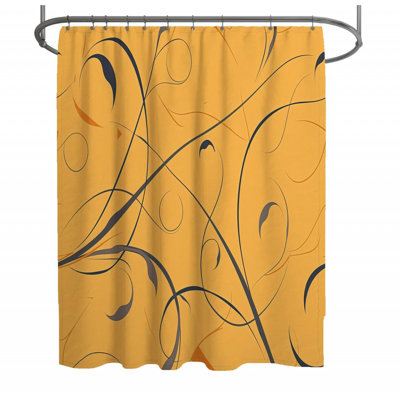 Floral Shower Curtain -  Art Bathroom Decor