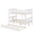 Full Over Full Bunk Bed With Trundle And Ladder-189345927