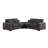 123" Wide Reversible Modular Sofa with Ottoman-970318932