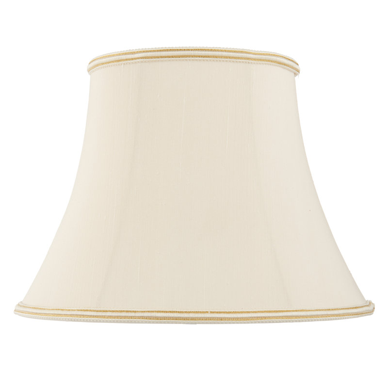 36.5cm Silk/Shantung Oval Lamp Shade